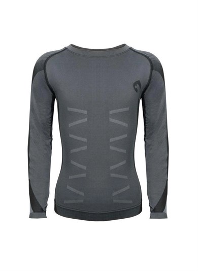 Panthzer Natural Baselayer Long Sleeve T-Shirt Men / Black-Grey Erkek İçlik