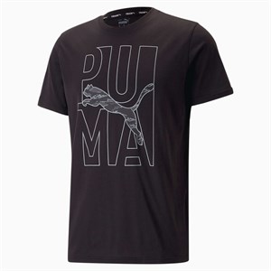 Puma S Graphic Tee Concept Puma Black Erkek Tişört